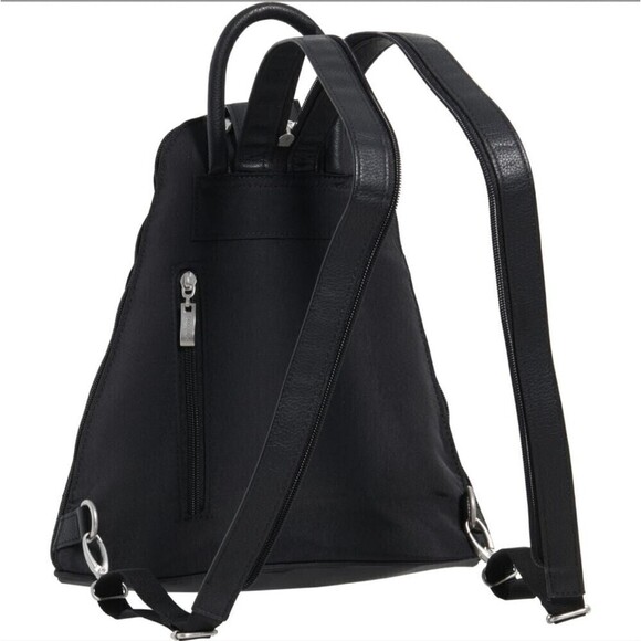 BAGGALLINI Woven Water-Resistant Nylon Metro Backpack for Women Charcoal NWT main image 6